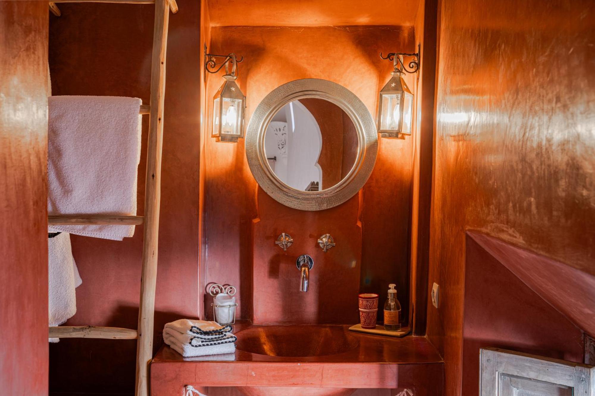 Riad Les Hirondelles Boutique Hotel Marrákes Szoba fotó