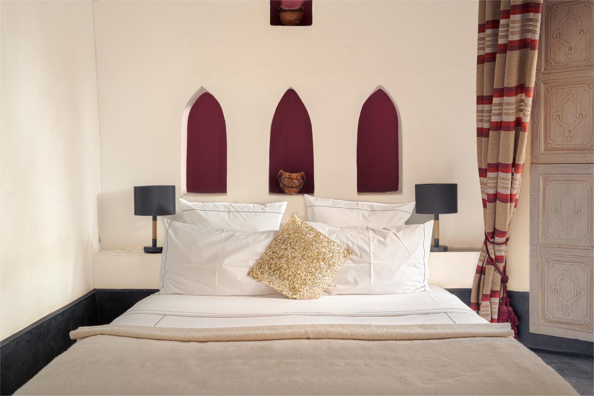 Riad Les Hirondelles Boutique Hotel Marrákes Szoba fotó